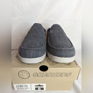 NIB Skechers Boy's Melson Comfy Time Shoes Size 6